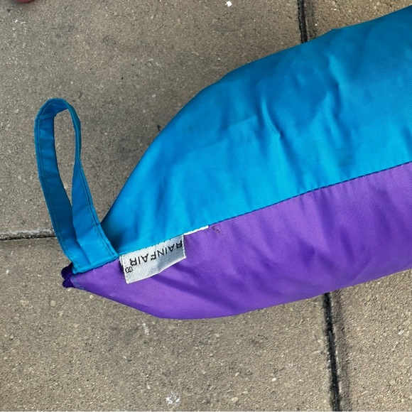 RainFair Pillow Inflatable Blue Purple Travel Camping‎ Comfort Cushion - Picture 2 of 9